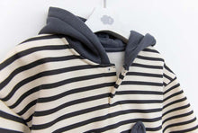 Load image into Gallery viewer, Stripey Cat Sleepsuit