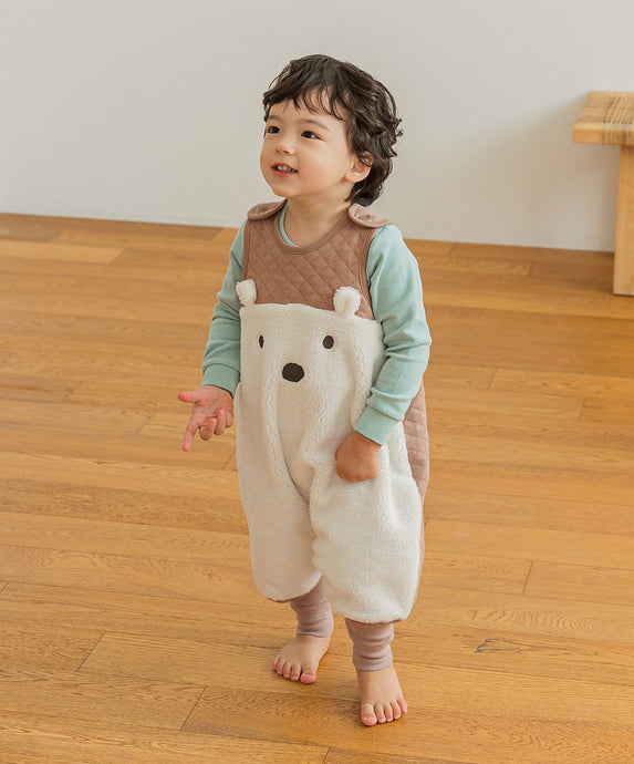 Soft Teddy Sleeping Vest