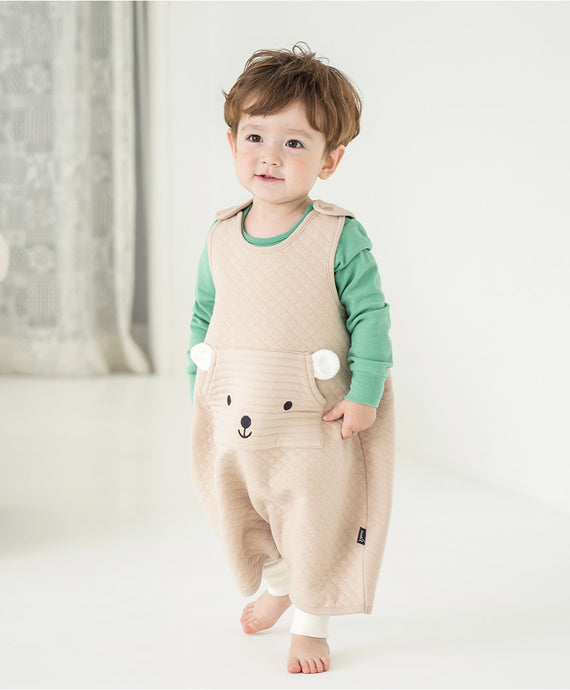 Brown Bear Sleeping Vest