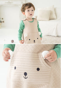 Brown Bear Sleeping Vest