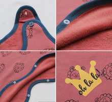 Load image into Gallery viewer, Soft Peach Lion Sleeping Vest